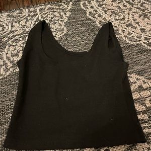 black tank top